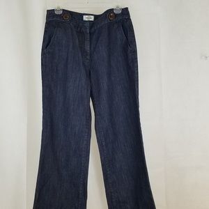 -TALBOTS Jeans- Wide Leg, Mid Rise EUC!